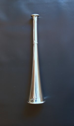 Plain Solid Nickel Horn